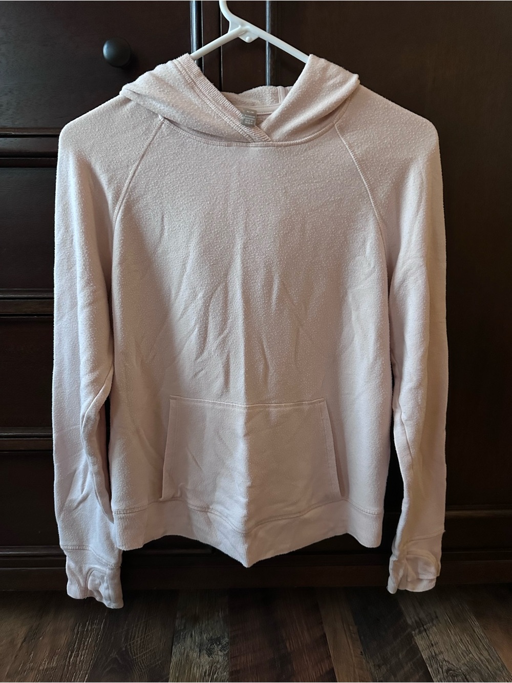 Athleta Pale Pink Girls' Hooded Sweatshirt